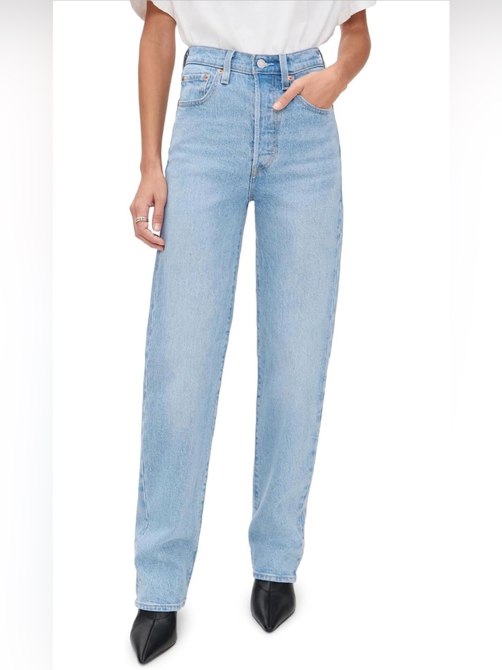 Levi’s Full Length Ribcage Jeans - Picture 1 of 5
